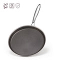 KITEXPERT 12 Inch Stainless Steel Frying Pan Nonstick Crepe Pan , Honeycomb Coating Flat Skillet, Tawa Dosa Tortilla Pan ,Omelet Pan with All Stove Tops Available