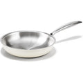 KITEXPERT 8" Tri-Ply Stainless Steel Frying Pan, Skillet Pan with Cold Handle, Dishwasher & Oven Safe, Compatible with All Stovetops
