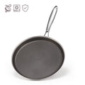 KITESSENSU 11 Inch Stainless Steel Frying Pan Nonstick Crepe Pan , Honeycomb Coating Flat Skillet, Tawa Dosa Tortilla Pan ,Omelet Pan with All Stove Tops Available